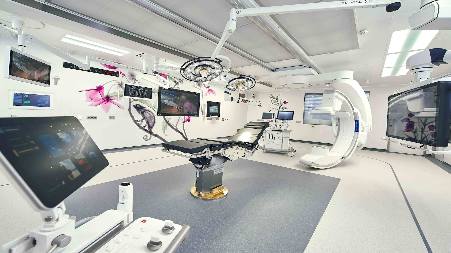 Modern medical facility